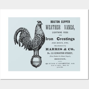 19th C. Boston Weather Vanes Posters and Art